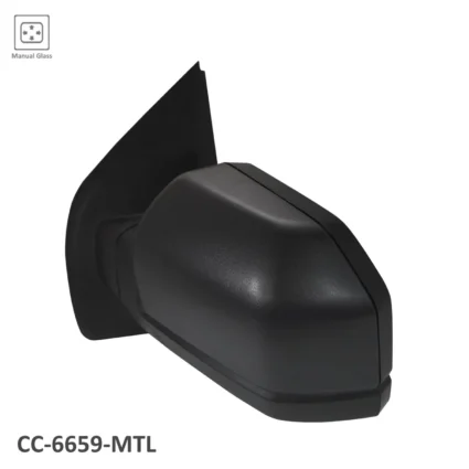 Door Mirror Left Standard Type Manual Non-Heated Black for Ford F-150 2015–2020