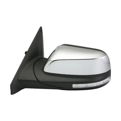Door Mirror Assembly Left Satin Chrome From 10-16-15 w/o Auto Dimming for Ford Explorer 2016–2019