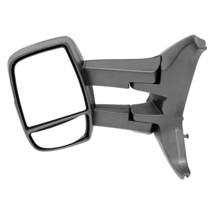 Door Mirror Assembly Left Manual Long Arm Low Roof Textured for Ford Transit-150 Transit-250 Transit-350 Transit-350 HD