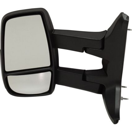 Door Mirror Assembly Left Manual Medium Roof/High Roof Textured for Ford Transit-150 Transit-250 Transit-350 Transit-350 HD