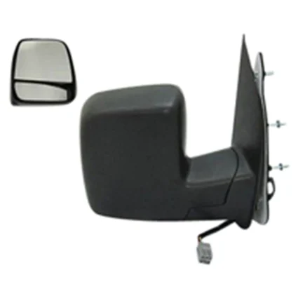 Door Mirror Assembly Right Power Remote Dual Glass Mirror w/o Puddle Lamp for Ford E-150 E-150 Club Wagon E-250 E-350 Club Wagon E-350 Super Duty E-450 Super Duty E-550 Super Duty
