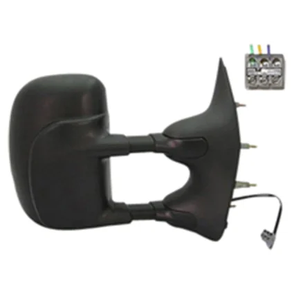 Door Mirror Assembly Right Power Telescoping Type for Ford E-150 E-250 E-350 Super Duty E-450 Super Duty