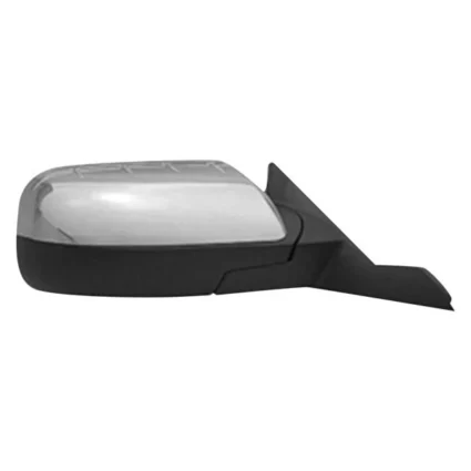 Door Mirror Assembly Right Power Heated w/Puddle Lamp w/Memory w/Chrome Cover for Ford Taurus Mercury Sable