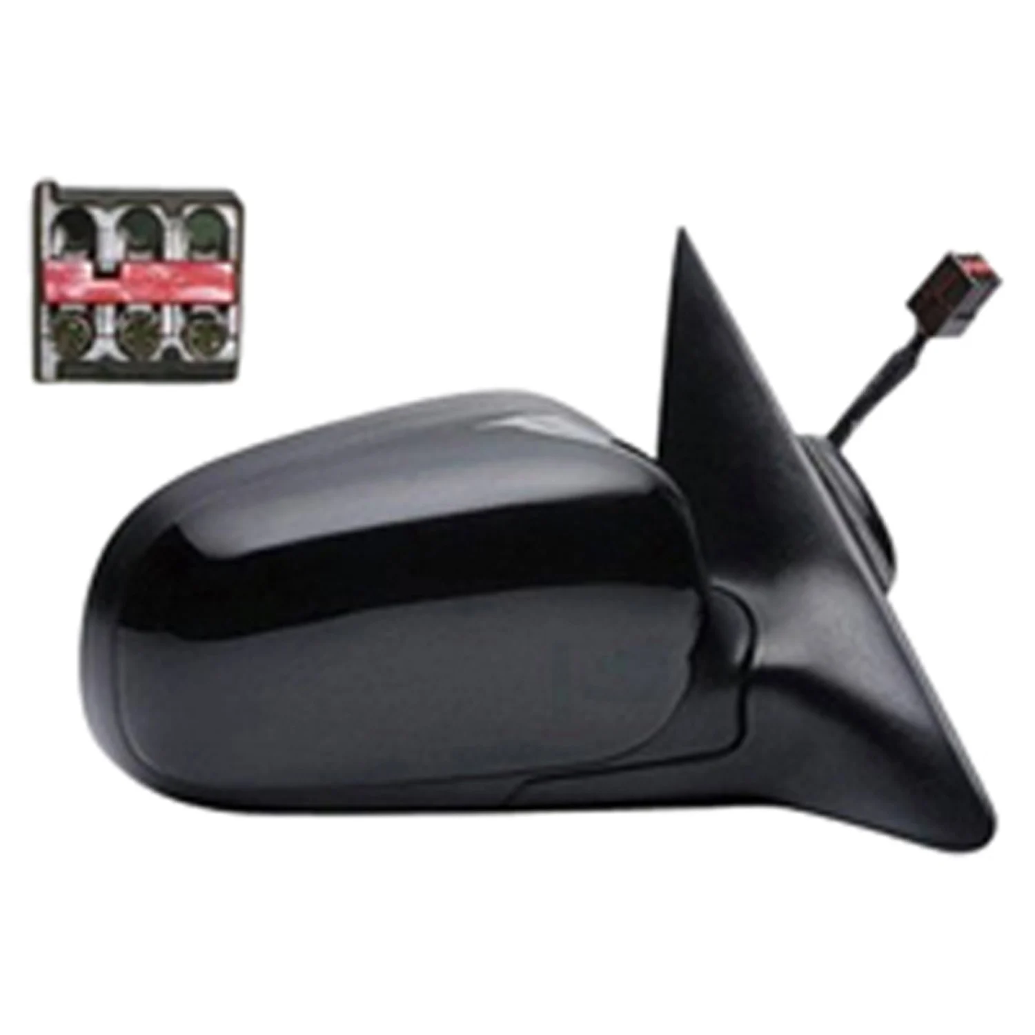Door Mirror Assembly Right Non-Heated w/Cover for Ford Crown Victoria 2009–2011