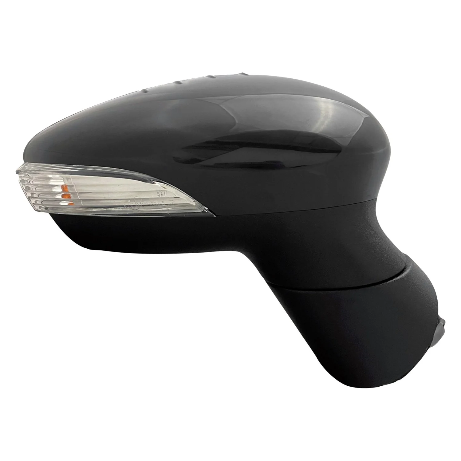 Door Mirror Assembly Right Non-Heated w/Signal Lamp w/Blind Spot Detection for Ford Fiesta 2014–2019