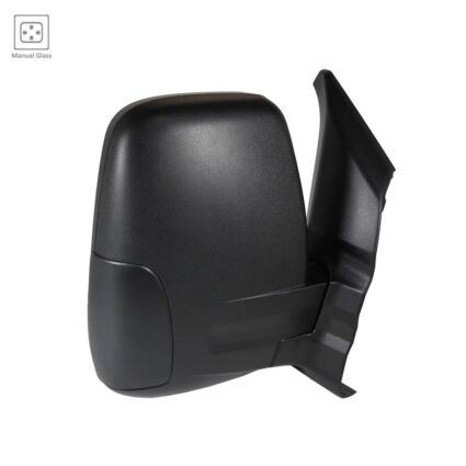 Door Mirror Assembly Right Manual Short Arm Low Roof for Ford Transit-150 Transit-250 Transit-350 Transit-350 HD