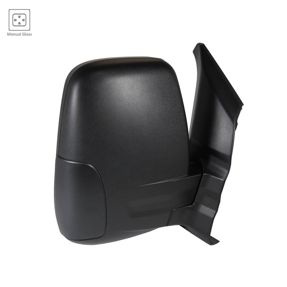 Door Mirror Assembly Right Manual Short Arm Low Roof for Ford Transit-150 Transit-250 Transit-350 Transit-350 HD