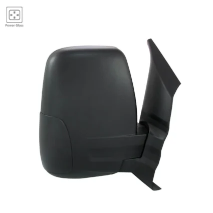 Door Mirror Assembly Right Power Non-Heated Short Arm Medium/High Roof w/Cover Textured for Ford Transit-150 Transit-250 Transit-350 Transit-350 HD