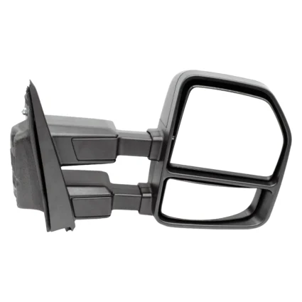 Door Mirror Right Towing Type Manual Telescoping w/Cap Textured for Ford F-150 F-250 Super Duty F-350 Super Duty F-450 Super Duty F-550 Super Duty