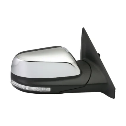 Door Mirror Assembly Right Satin Chrome From 10-22-15 for Ford Explorer 2016–2019