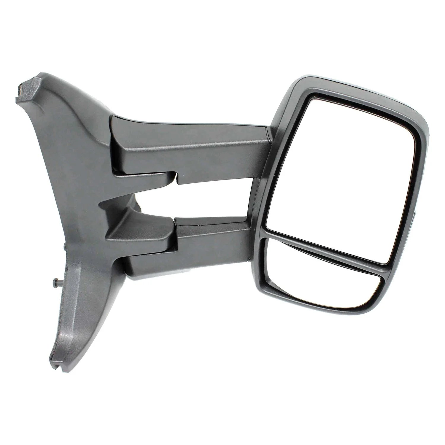 Door Mirror Assembly Right Manual Long Arm Low Roof Textured for Ford Transit-150 Transit-250 Transit-350 Transit-350 HD