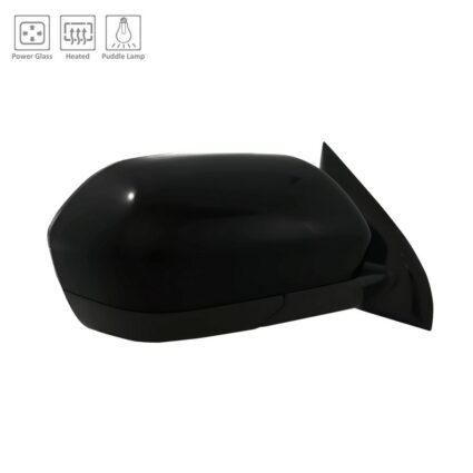 Door Mirror Assembly Right w/o Signal Lamps w/o BLIS w/Cover Black for Ford Expedition 2019