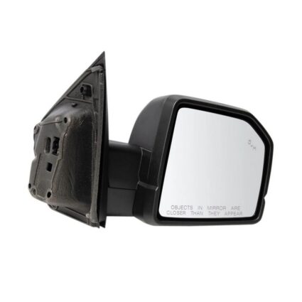 Door Mirror Assembly Right Heated w/Blind Spot Detection w/Spot Lamp Black for Ford F-150 2019–2020