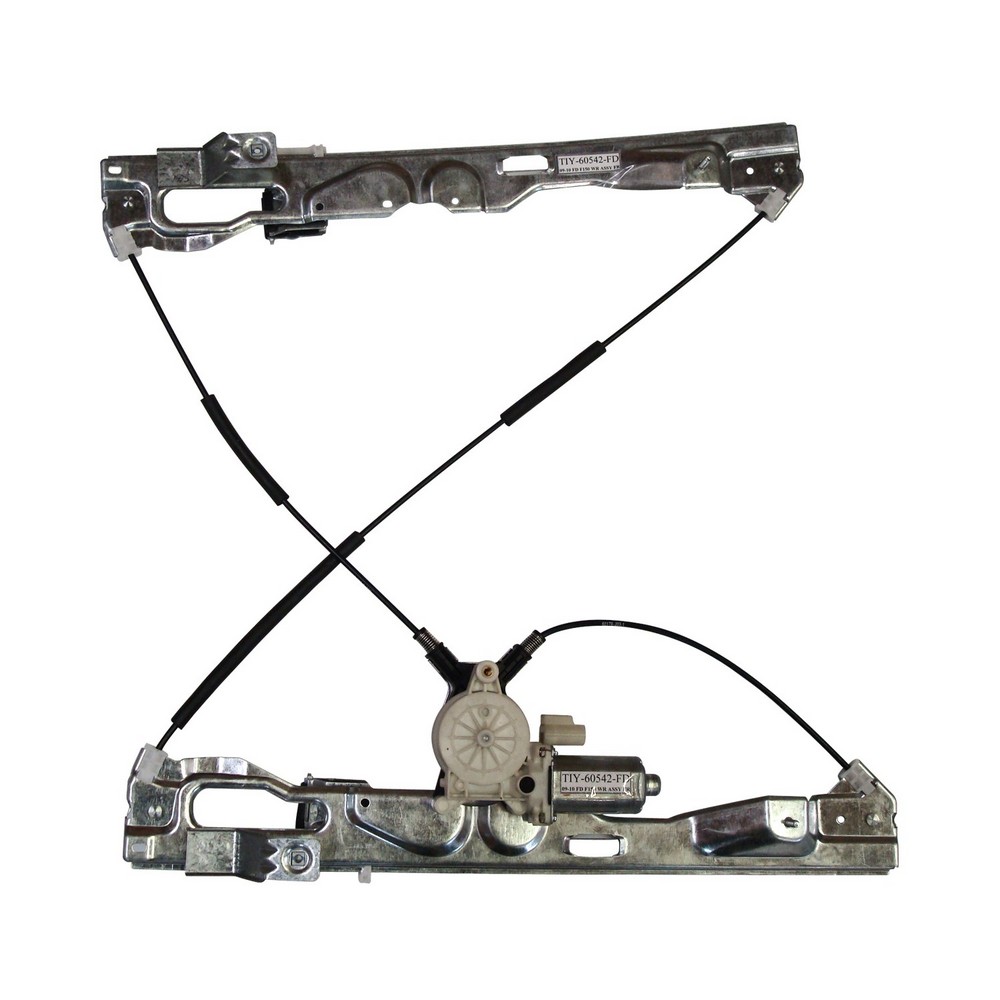Window Regulator Front Right Power Regulator & Motor Assembly for Ford F-150 2009–2010