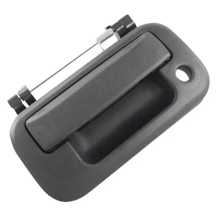 Tailgate Handle Rear w/o Rear View Camera Flat Black Textured for Ford Explorer Sport Trac F-150 F-250 Super Duty F-350 Super Duty