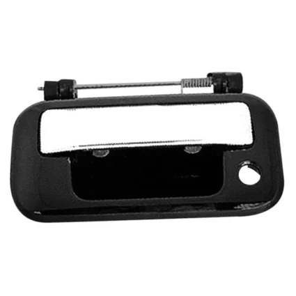 Tailgate Handle Rear Black/Chrome w/o Platinum Edition for Ford F-150 2006–2014