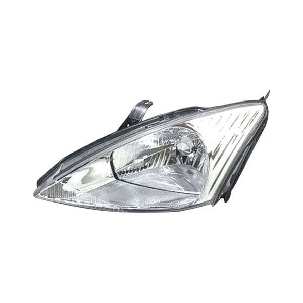 Headlight Assembly Composite Left Halogen for Ford Focus LX SE Sony Limited Edition ZTS ZX3 Base Manual ZTW ZX5 2000–2002