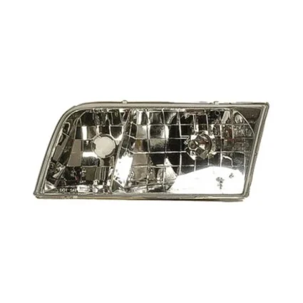 Headlight Assembly Composite Left Replacement Lens Design w/o Bulbs or Sockets for Ford Crown Victoria 1998–2011