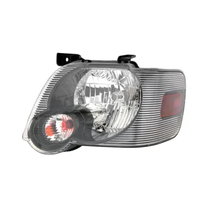 Headlight Assembly Composite Left w/Smoke Lens for Ford Explorer 2006–2010