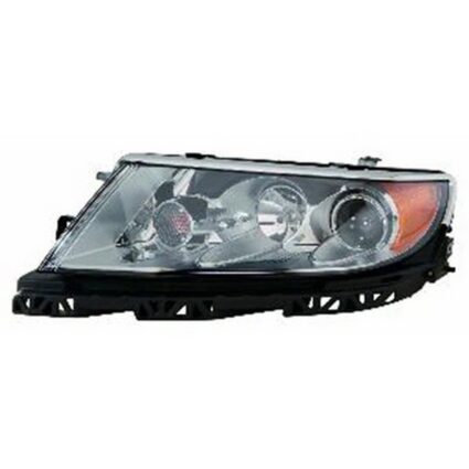 Headlight Assembly Composite Left Halogen w/o Sport Appearance Pkg for Lincoln MKZ 2010–2012