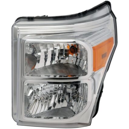 Headlight Assembly Composite Left CAPA for Ford F-250 Super Duty F-350 Super Duty F-450 Super Duty F-550 Super Duty