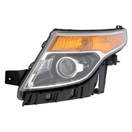 Headlight Assembly Composite Left Halogen w/o Adjust for Ford Explorer 2011–2015