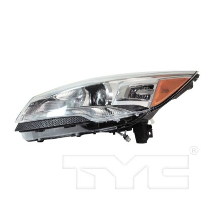 Headlight Assembly Composite Left Xenon CAPA for Ford Escape 2013–2016