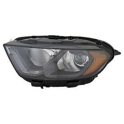 Headlight Assembly Composite Left w/DRL Black Bezel CAPA for Ford EcoSport 2018–2022