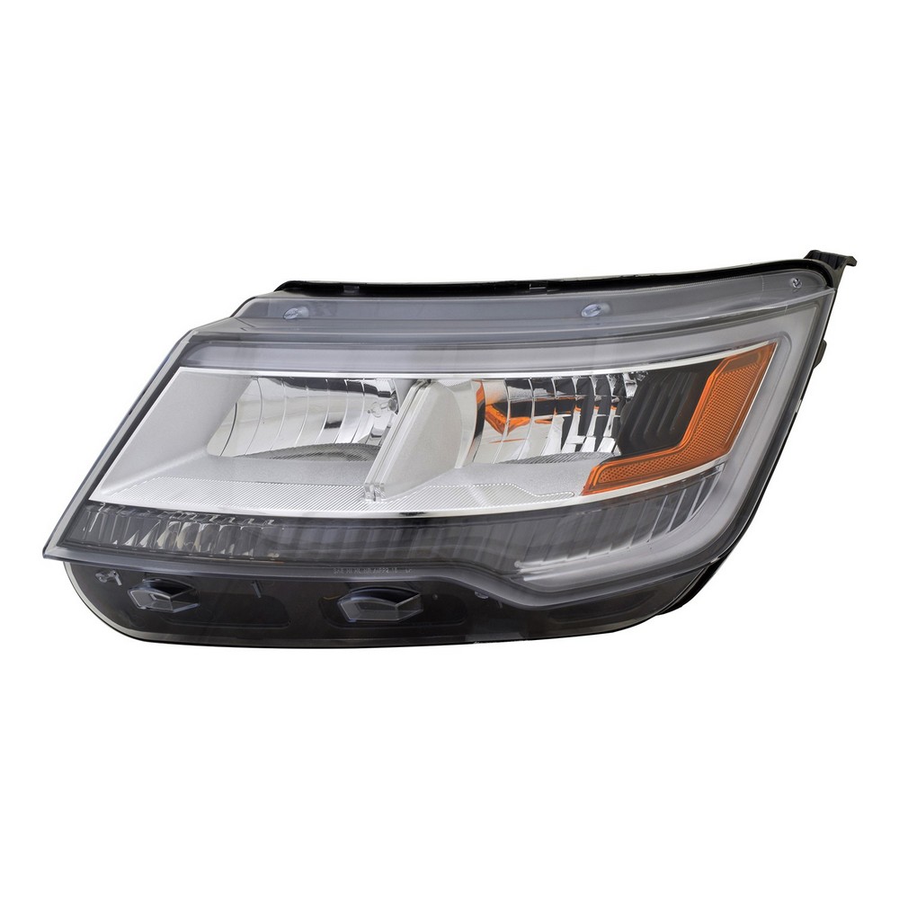 Headlight Assembly Composite Left LED w/Signature Lighting From 4-4-18 for Ford Explorer Limited Platinum XLT 2018–2019