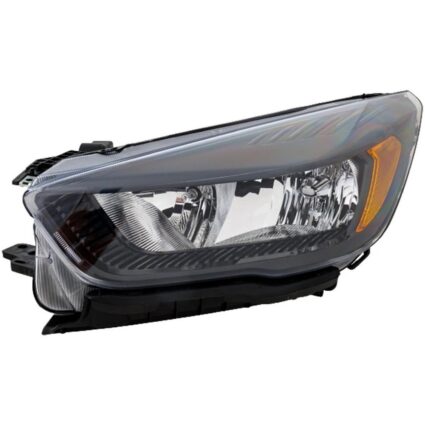 Headlight Assembly Composite Left Black Bezel CAPA for Ford Escape 2018–2019