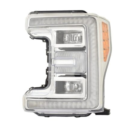Headlight Assembly Composite Left LED From 6-18-18 CAPA for Ford F-250 Super Duty 2018–2019