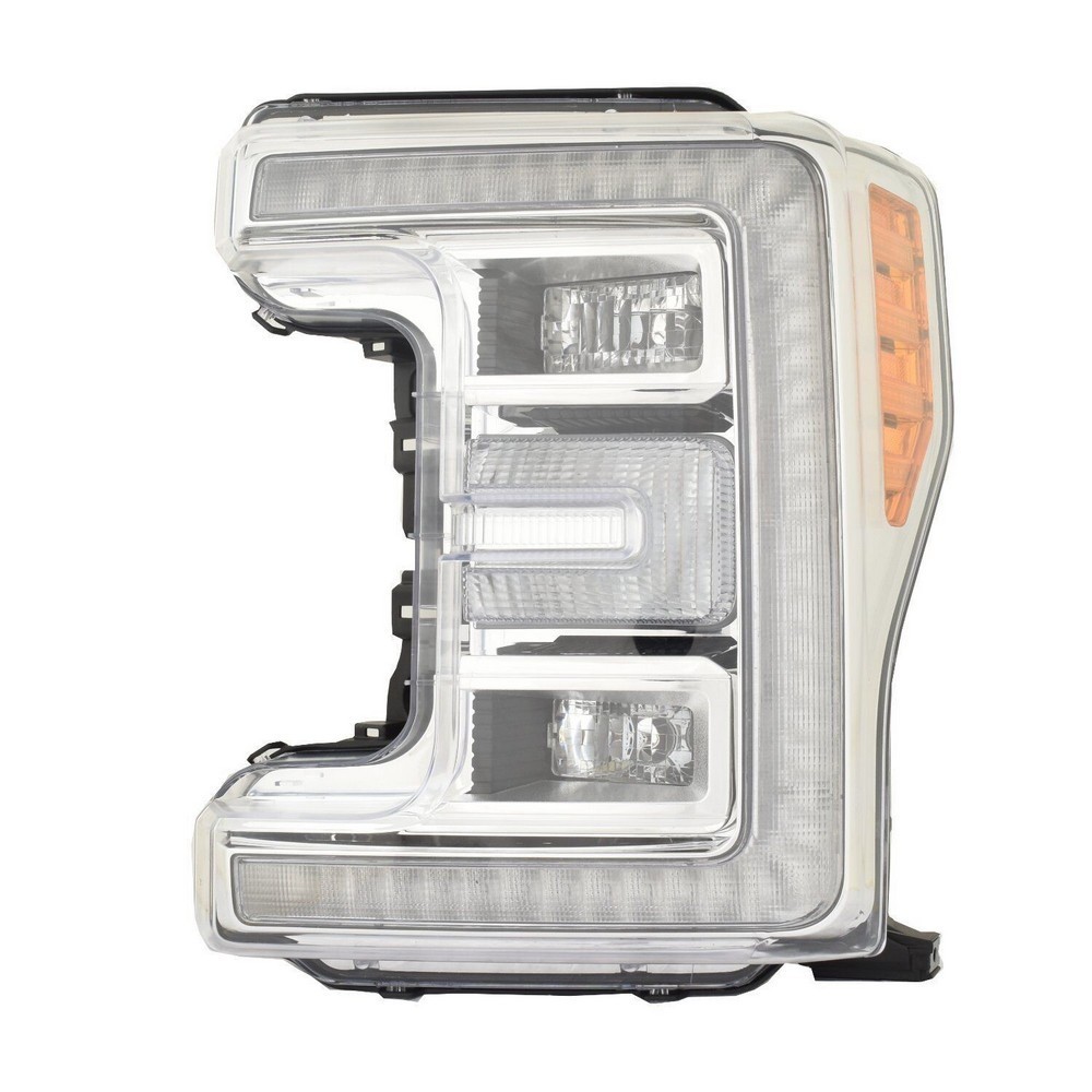 Headlight Assembly Composite Left LED From 6-18-18 CAPA for Ford F-250 Super Duty 2018–2019