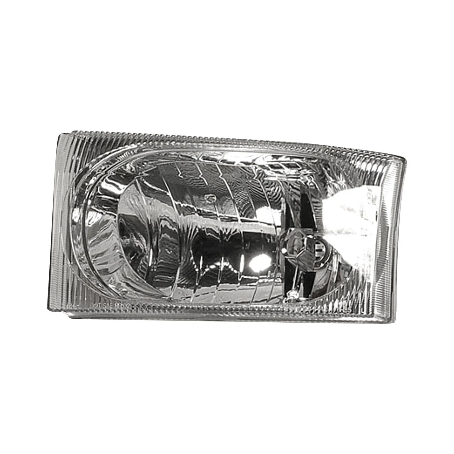 Headlight Assembly Composite Right Aero Design Headlamp Only w/No Boundaries Package for Ford Excursion F-250 Super Duty F-350 Super Duty