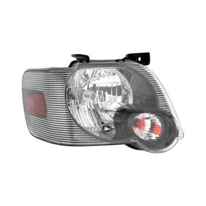 Headlight Assembly Composite Right w/Smoke Lens CAPA for Ford Explorer 2006–2010