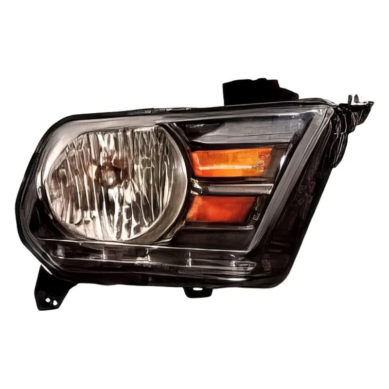 Headlight Assembly Composite Right Halogen CAPA for Ford Mustang GT 2010–2014