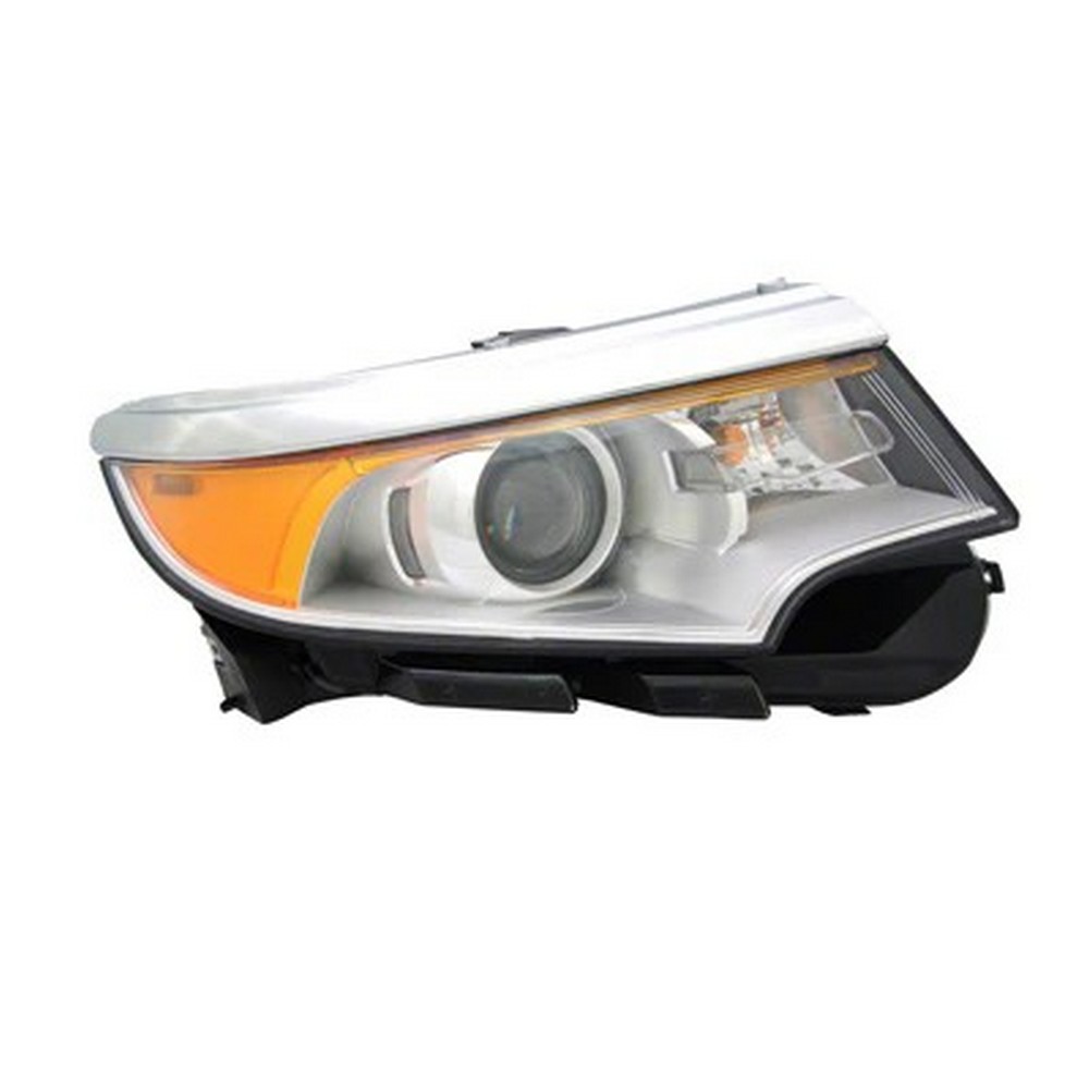 Headlight Assembly Composite Right Halogen for Ford Edge Sport 2011–2014
