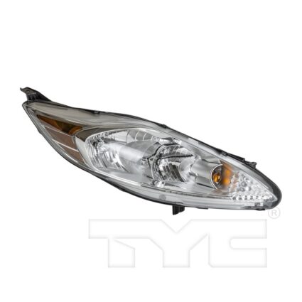Headlight Assembly Composite Right w/o Appearance Pkg for Ford Fiesta Sedan Hatchback S SES SE SEL 2011–2013