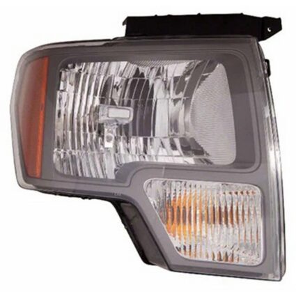 Headlight Assembly Composite Right From 5-1-10 Sterling Gray Trim for Ford F-150 2010