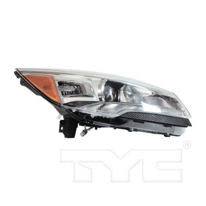 Headlight Assembly Composite Right Xenon CAPA for Ford Escape 2013–2016