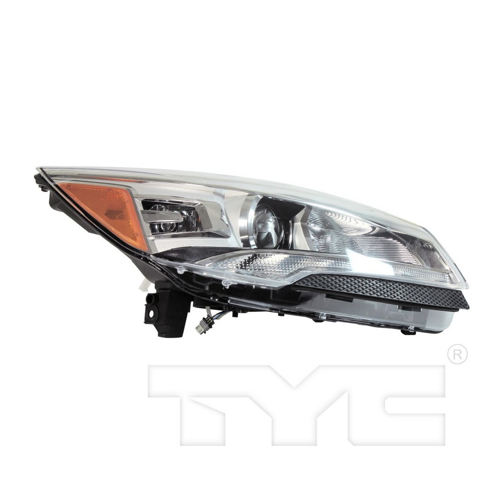 Headlight Assembly Composite Right Xenon for Ford Escape 2013–2016