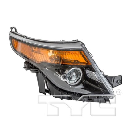 Headlight Assembly Composite Right Halogen for Ford Explorer Sport 2013–2015