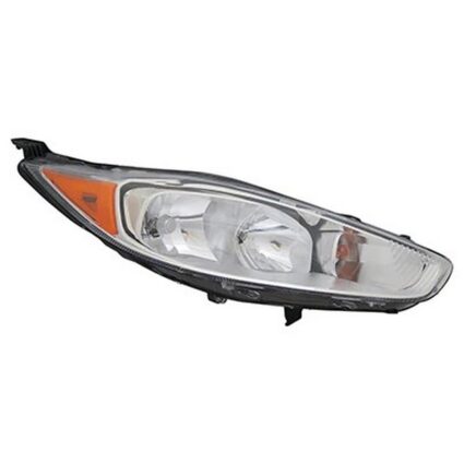 Headlight Assembly Composite Right Titanium for Ford Fiesta 2014–2016