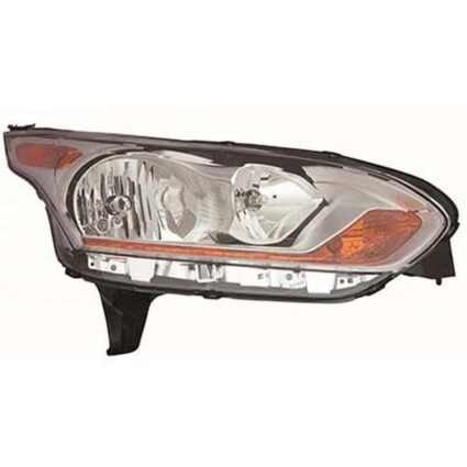 Headlight Assembly Composite Right for Ford Transit Connect Titanium XLT 2014–2018