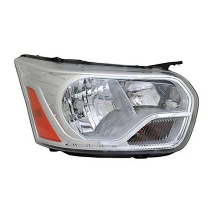 Headlight Assembly Composite Right To 9-2-15 w/Chrome Trim for Ford Transit-150 Transit-250 Transit-350 Transit-350 HD