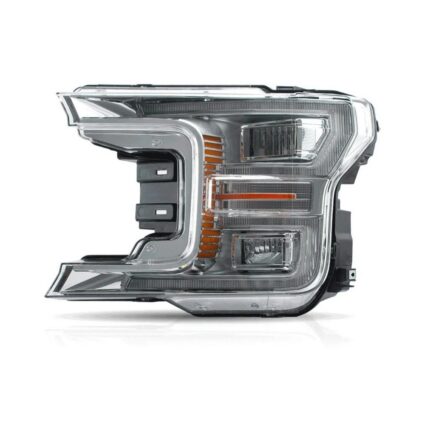 Headlight Assembly Composite Right LED w/o Sport Appearance Pkg CAPA for Ford F-150 2018–2020