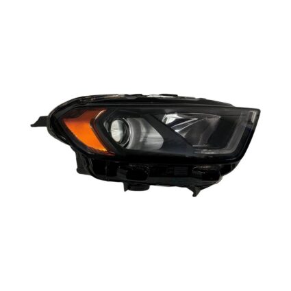 Headlight Assembly Composite Right w/DRL Black Bezel CAPA for Ford EcoSport 2018–2022