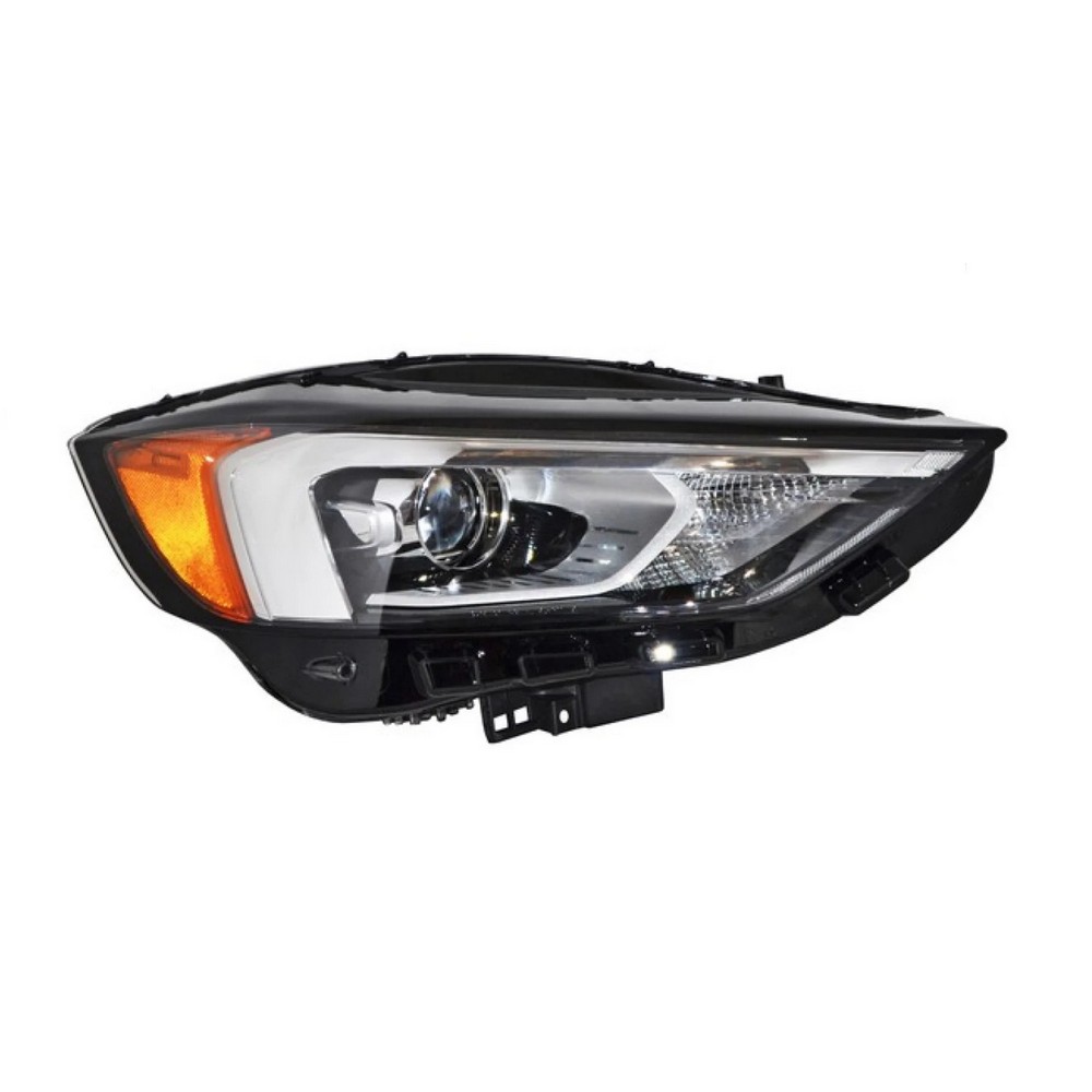 Headlight Assembly Composite Right Halogen w/o Sport Appearance Pkg w/o Adaptive Headlamps for Ford Edge SEL Titanium 2019–2024