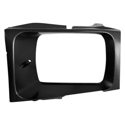 Headlight Door Left w/Sealed Beam Headlamps Silver & Black for Ford F-250 Super Duty F-350 Super Duty