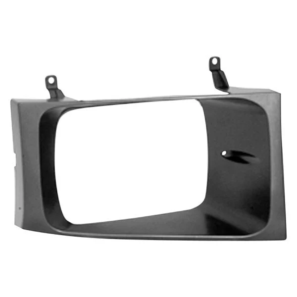 Headlight Door Right w/Sealed Beam Headlamps Silver & Black for Ford F-250 Super Duty F-350 Super Duty