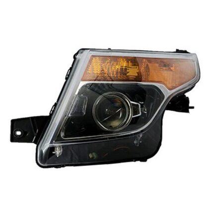 Headlight Lens Housing Left HID To 1-14-11 for Ford Explorer 2011–2015